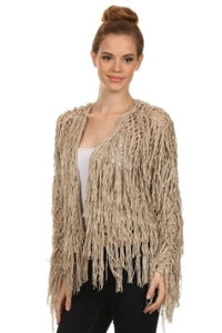 Get Fringy Sweater