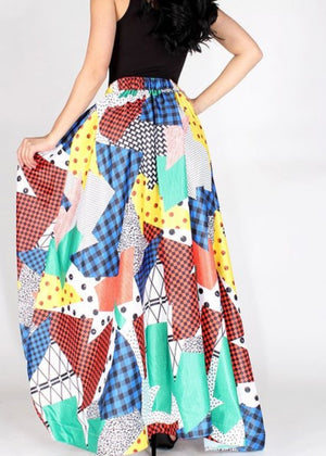 Been Around The World High Low Skirt