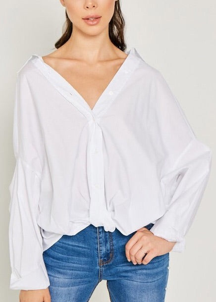BF Oversized Button Up