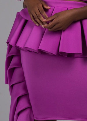 Peplum Skirt (2 color options)