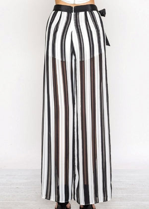 Split Zebra Pants